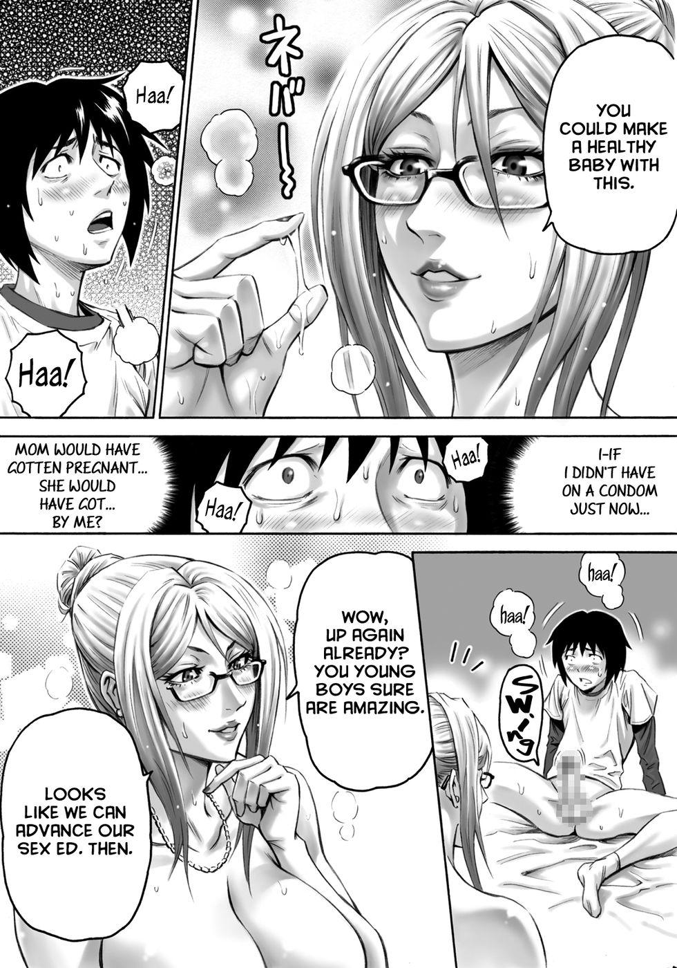Hentai Manga Comic-S-type Mom's Strict Baby-making Sex Education-Read-28